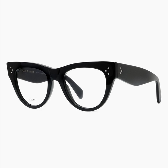 Celine Black Cat-Eye Glasses - Picture 7 of 13